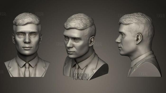 Tommy Shelby stl model for CNC